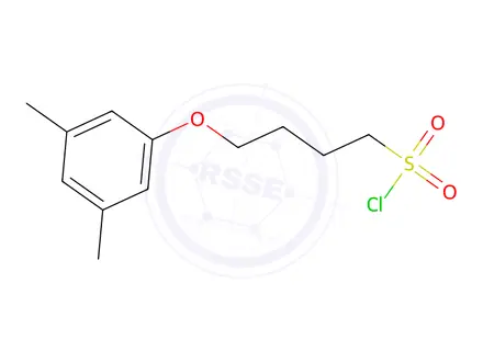 Chemical structure of 4-(3,5-Dimethylphenoxy)butane-1-sulfonyl Chloride