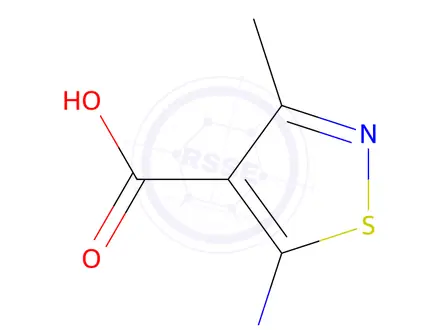 Chemical structure of 5-Amino-3-methylisothiazole-4-carboxylic acid