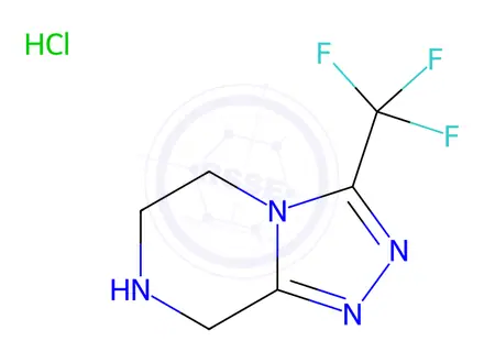 Chemical structure of Sitagliptin Impurity 46