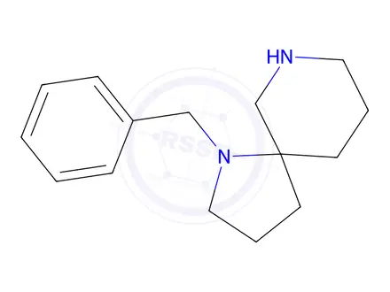 Chemical structure of 1-Benzyl-1,7-diazaspiro[4.5]decane dihydrochloride