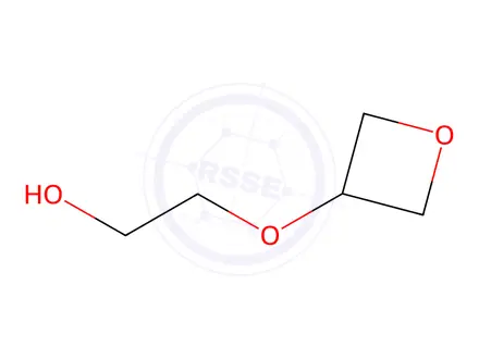 Chemical structure of 2-(oxetan-3-yloxy)ethan-1-ol