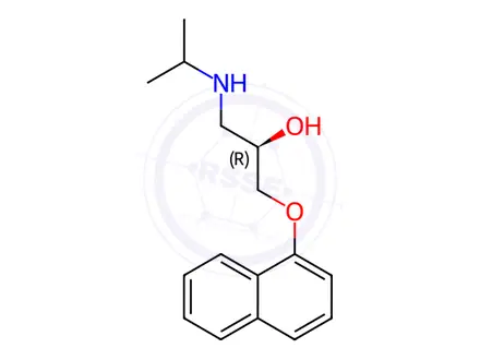 Chemical structure of Propranolol Impurity 40