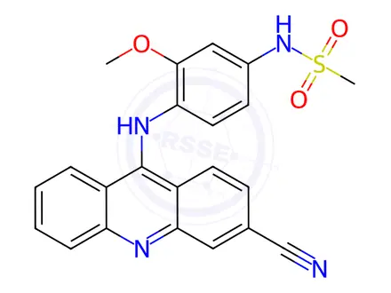 Chemical structure of Amsacrine Hydrochloride Impurity 45