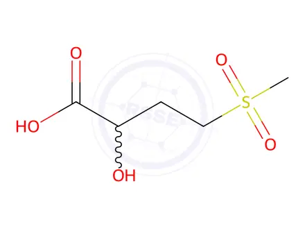 Chemical structure of Hydroxymethionine sulfone