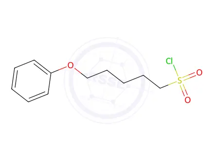 Chemical structure of 5-Phenoxypentane-1-sulfonyl chloride