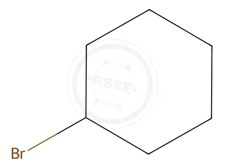 Chemical structure of Bromocyclohexane