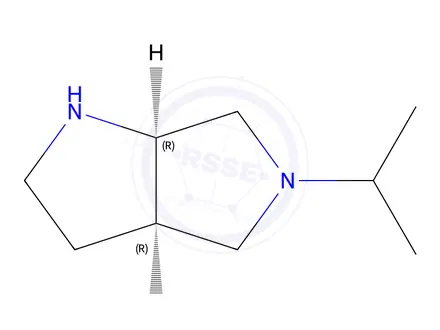 Chemical structure of cis-5-Isopropyloctahydropyrrolo[3,4-b]pyrrole