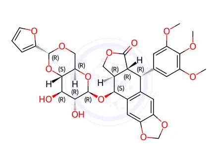 Chemical structure of Teniposide Impurity 15