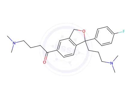 Chemical structure of Citalopram EP Impurity G
