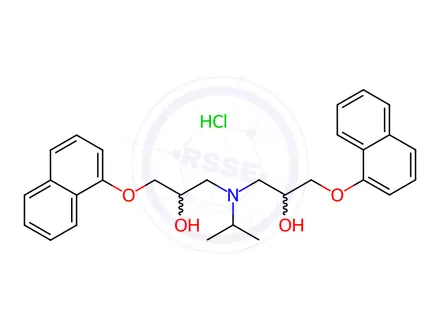 Chemical structure of Propranolol EP Impurity B (HCl Salt)