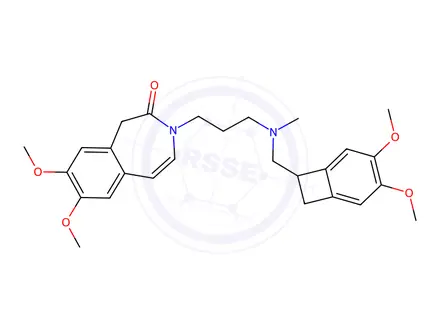 Chemical structure of rac-Dehydro Ivabradine