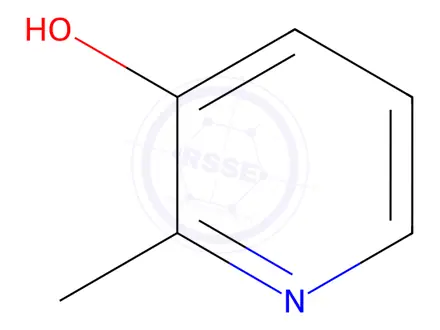 Chemical structure of 3-Hydroxy 2-Methyl-Pyridine