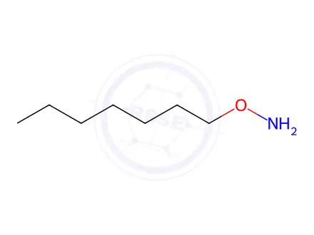 Chemical structure of O-Heptylhydroxylamine