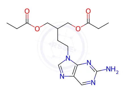 Chemical structure of Famciclovir Impurity 25