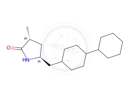 Chemical structure of (3R,5S)-rel-5-([1,1'-Biphenyl]-4-ylmethyl)-3-methyl-2-pyrrolidinone