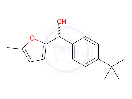 Chemical structure of (4-(Tert-butyl)-5-methylfuran-2-yl)(phenyl)methanol