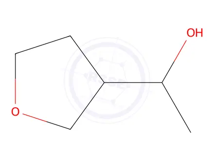 Chemical structure of 1-(oxolan-3-yl)ethan-1-ol
