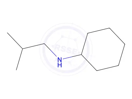 Chemical structure of N-isobutylcyclohexylamine