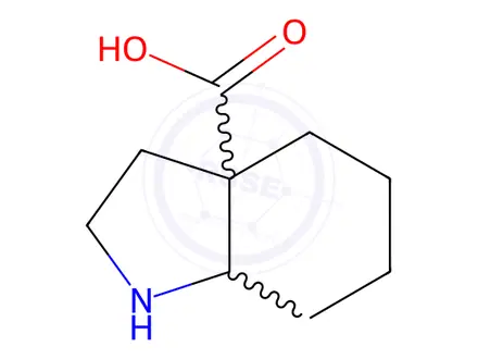 Chemical structure of Octahydro-indole-3a-carboxylic acid