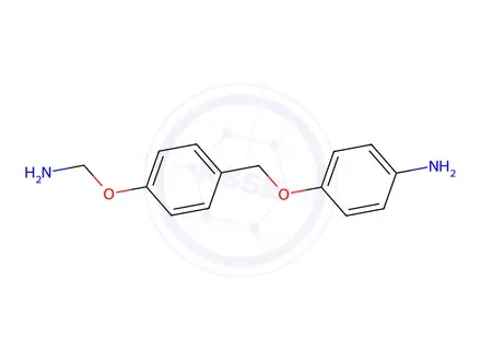 Chemical structure of 4-(4-aminomethoxyphenyl)methoxyaniline