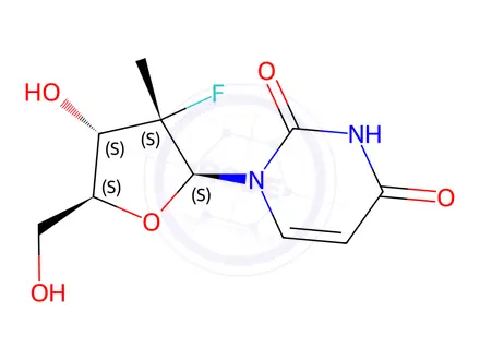 Chemical structure of Sofosbuvir Impurity 246