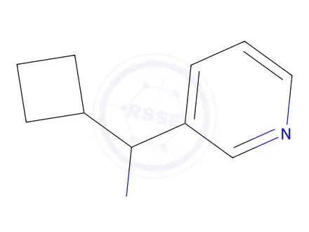 Chemical structure of Cyclobutyl(pyridin-3-yl)methanamine