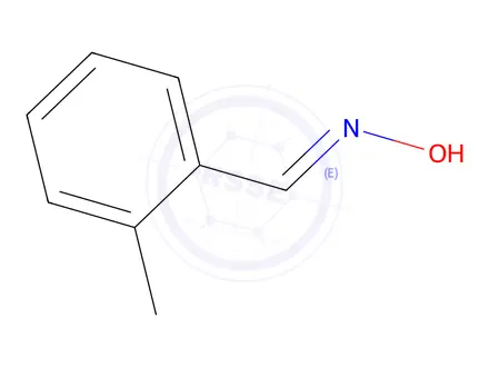 Chemical structure of Benzaldehyde, 2-methyl-, oxime, (E)-(9CI)