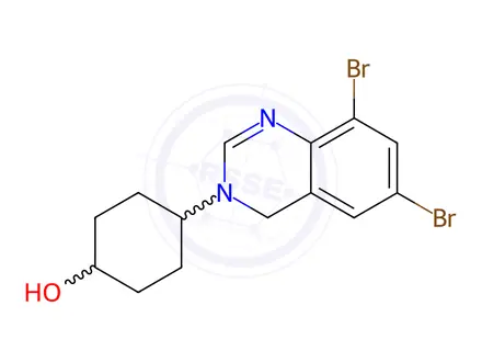 Chemical structure of Ambroxol Impurity 2