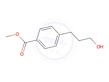 Chemical structure of Methyl 4-(3-hydroxypropyl)benzoate