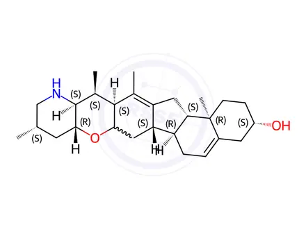 Chemical structure of Cyclopamine Impurity 22