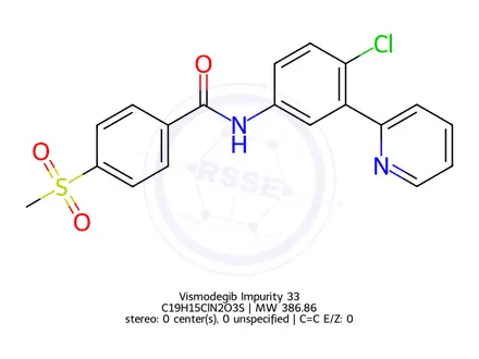 Chemical structure of Vismodegib Impurity 11