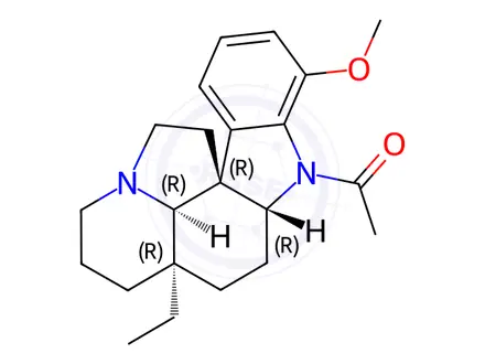 Chemical structure of Aspidospermine