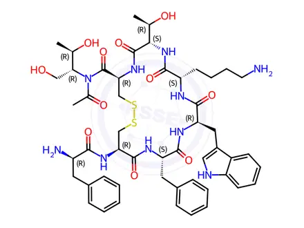 Chemical structure of Octreotide Impurity 38
