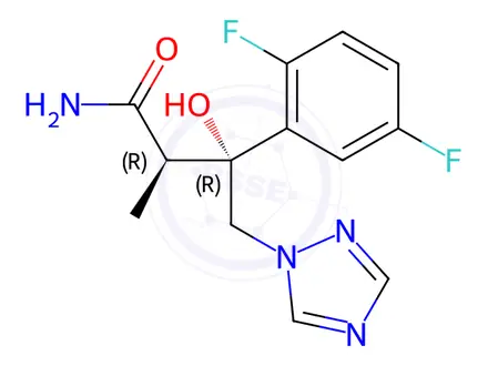 Chemical structure of Isavuconazole Impurity 259