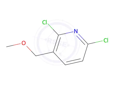 Chemical structure of 2,6-Dichloro-3-Methoxymethyl-Pyridine