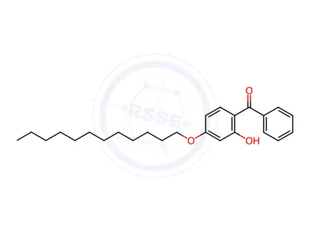 Chemical structure of 4-Dodecyloxy-2-hydroxybenzophenone