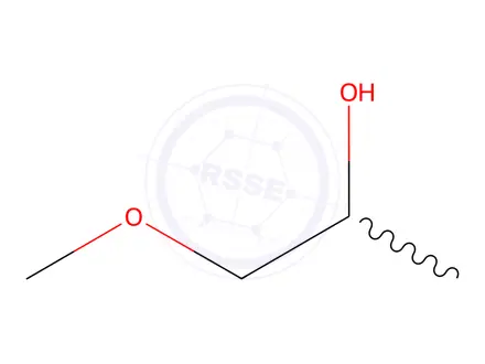 Chemical structure of 1-Methoxy-2-propanol