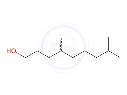 Chemical structure of 1-Nonanol, 4,8-dimethyl-