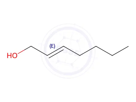 Chemical structure of trans-2-Hepten-1-ol