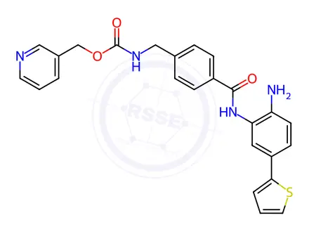 Chemical structure of Entinostat Impurity 63