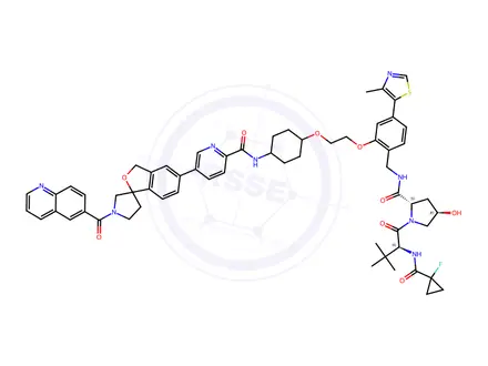 Chemical structure of Erlotinib aldehyde