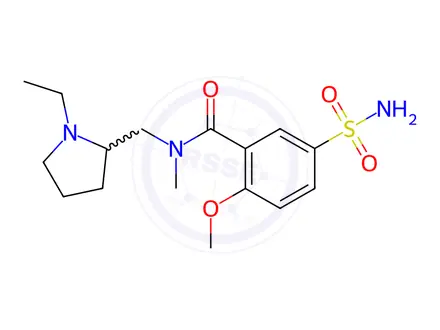 Chemical structure of Sulpiride Impurity 48