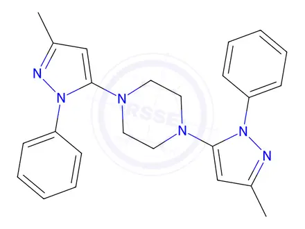 Chemical structure of Teneligliptin impurity 38