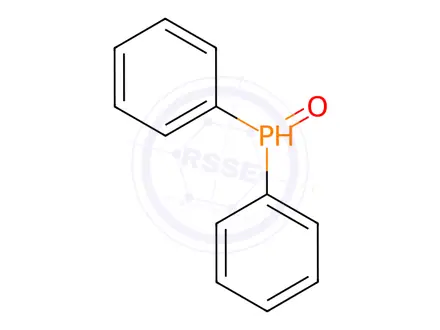 Chemical structure of diphenylphosphine oxide