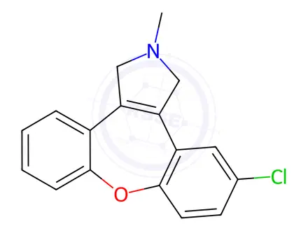 Chemical structure of Asenapine Maleate Impurity 25