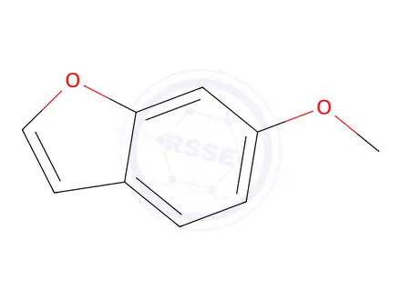 Chemical structure of 6-Methoxybenzofuran