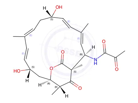 Chemical structure of lankacidins