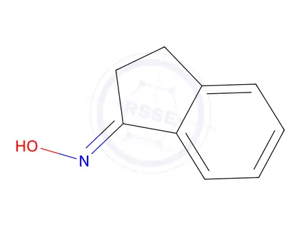 Chemical structure of 2,3-Dihydro-1H-inden-1-one Oxime