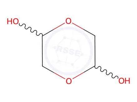 Chemical structure of Glycoaldehyde Dimer