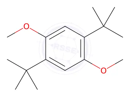 Chemical structure of 1,4-Di-tert-butyl-2,5-dimethoxybenzene